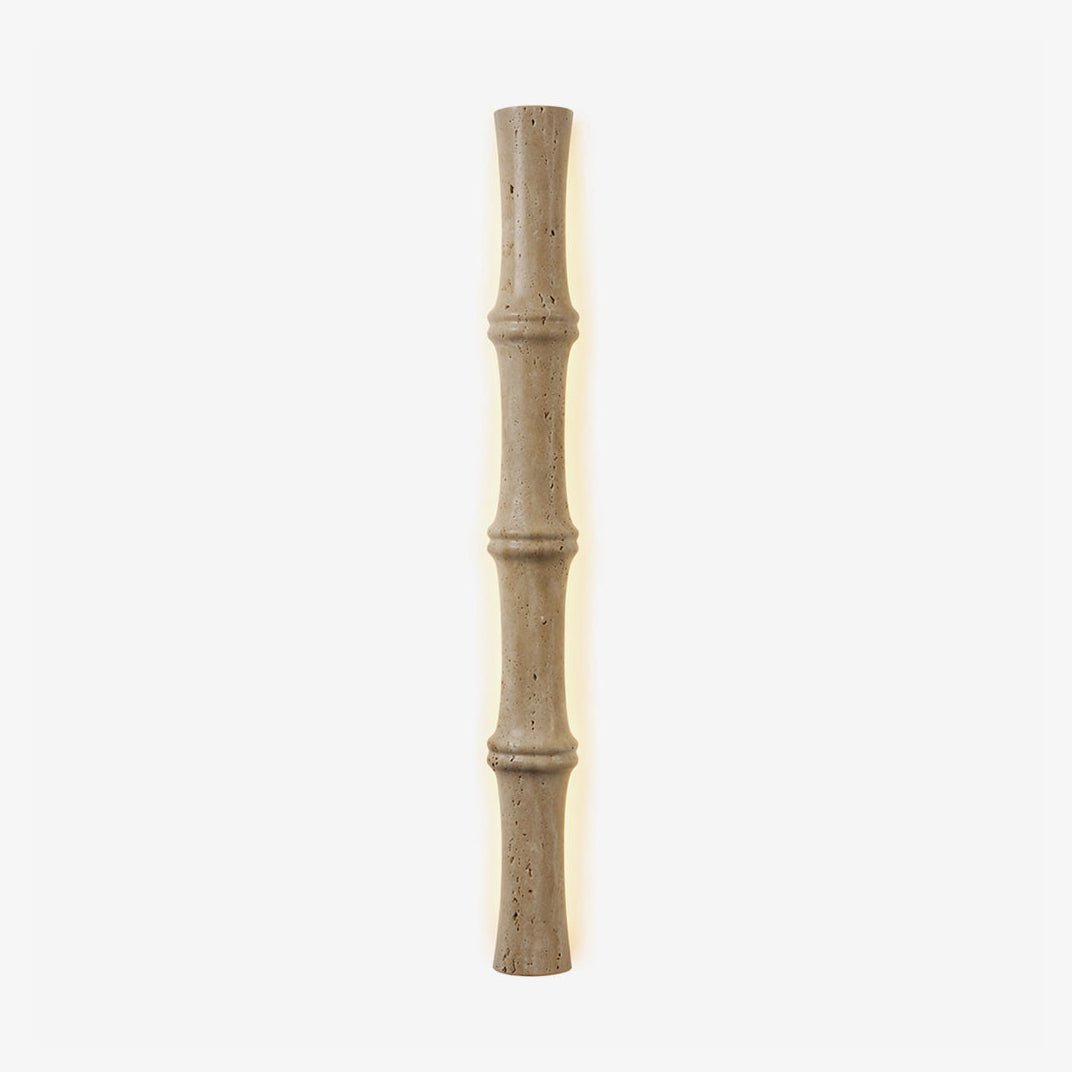 Travertine Column Glow Wall Light