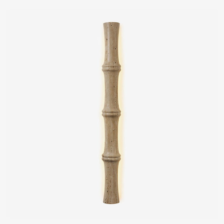 Travertine Column Glow Wall Light