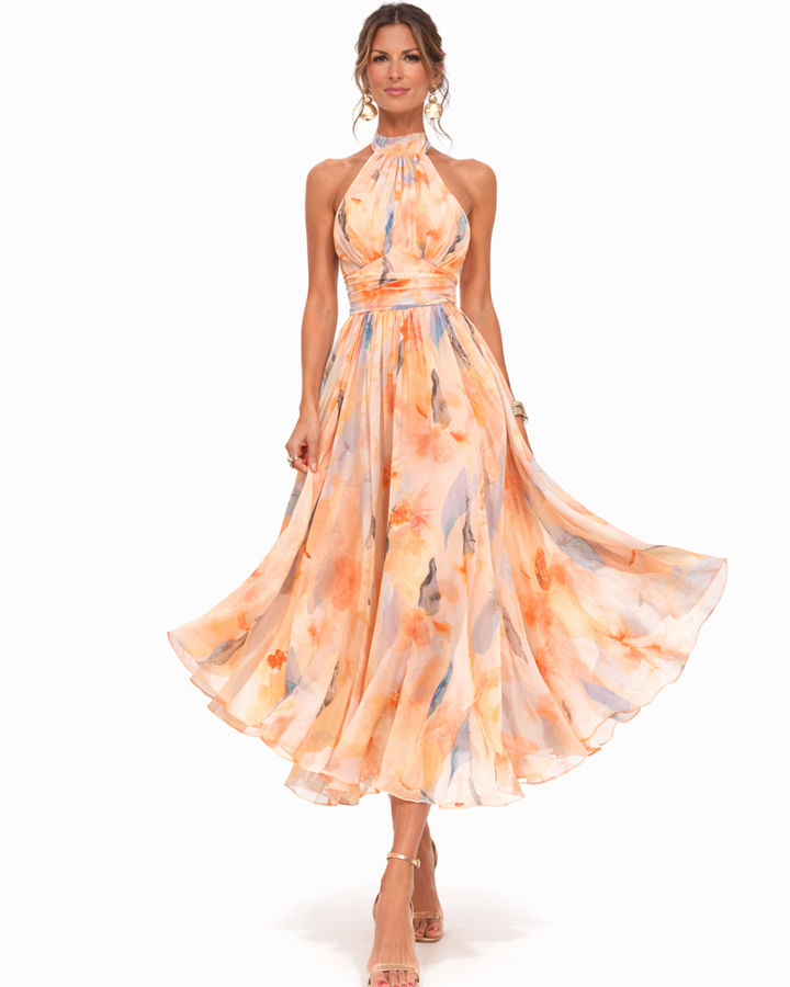 BLOEMENPATROON CHIFFONJURK VOOR VROUWEN