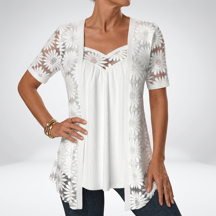 KANTEN BLOUSE VOOR VROUWEN