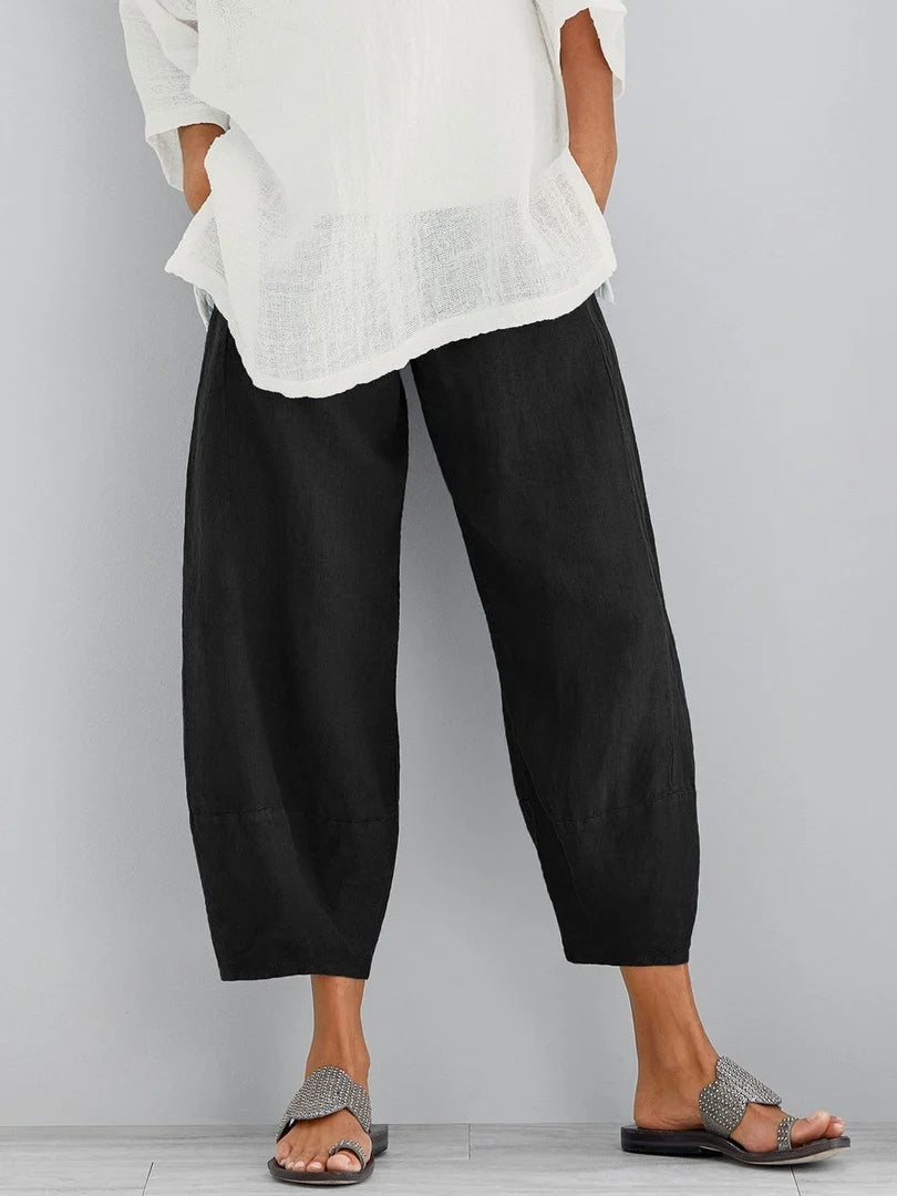 KATOENEN CROPBROEK VOOR VROUWEN