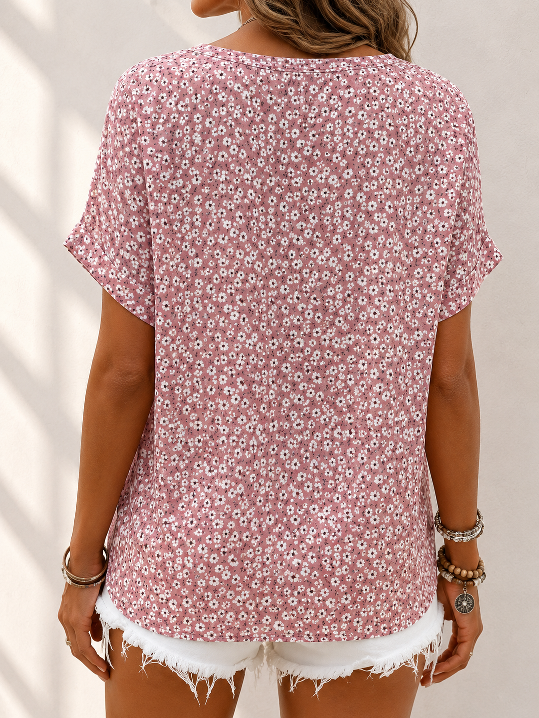 BLOEMIGE CHIC BLOUSE VOOR VROUWEN