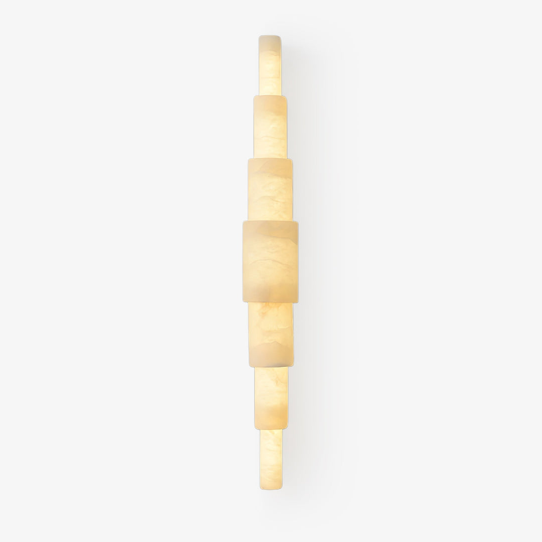 Alba Cascade Alabaster Wall Sconce