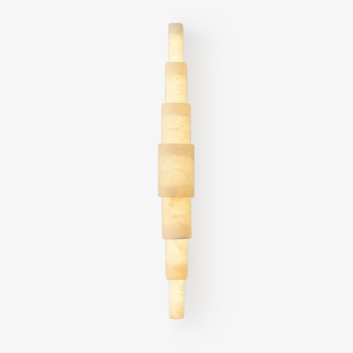 Alba Cascade Alabaster Wall Sconce