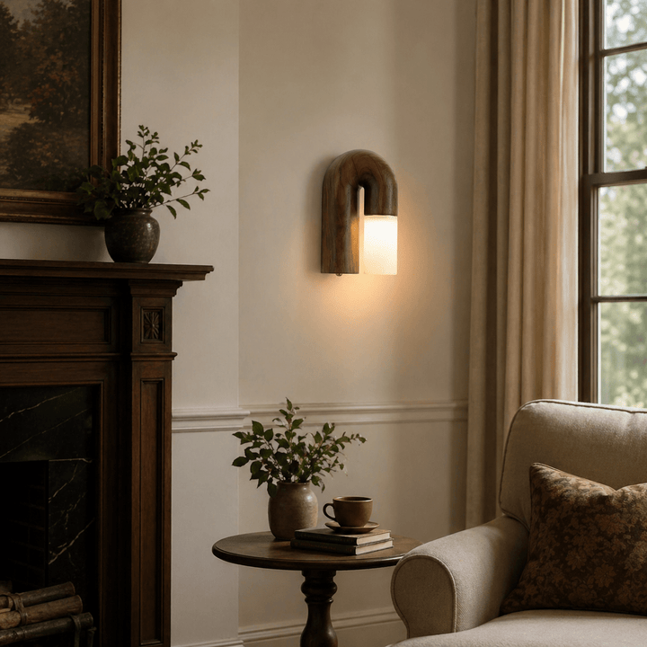 Arcus Wood Wall Lamp