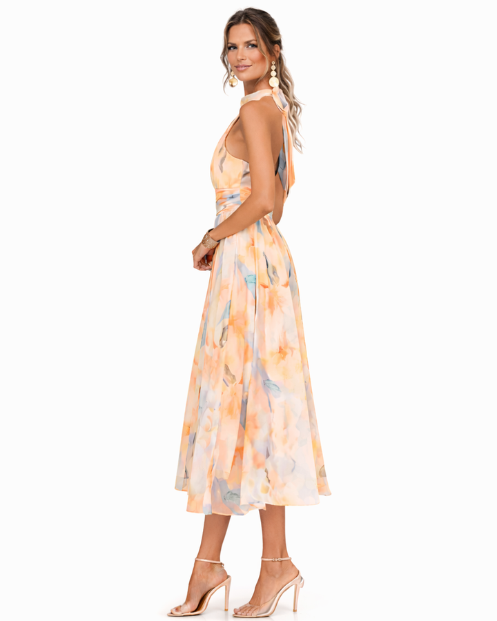 BLOEMENPATROON CHIFFONJURK VOOR VROUWEN