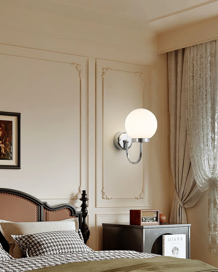 Clara Chrome Wall Sconce