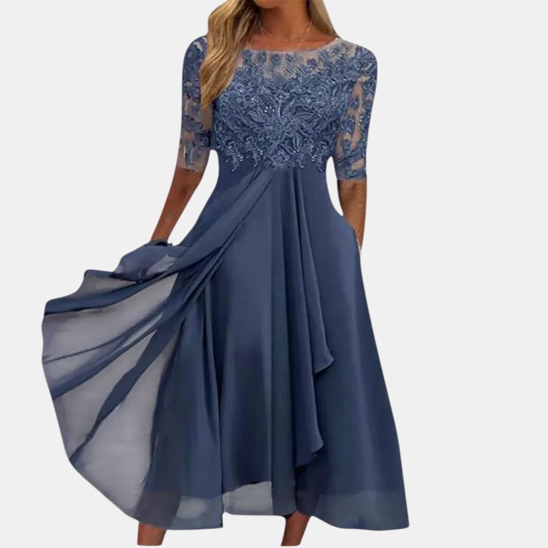 ELEGANTE KANTEN JURK VOOR VROUWEN