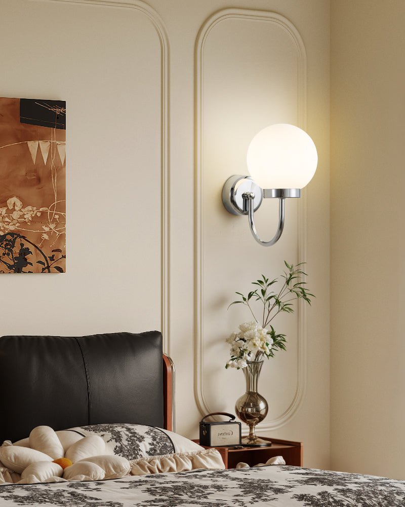 Clara Chrome Wall Sconce