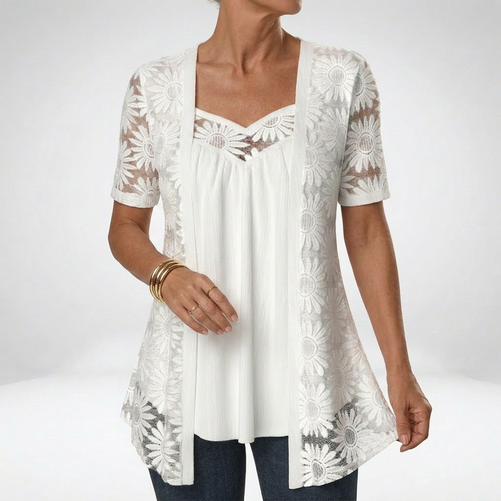 KANTEN BLOUSE VOOR VROUWEN