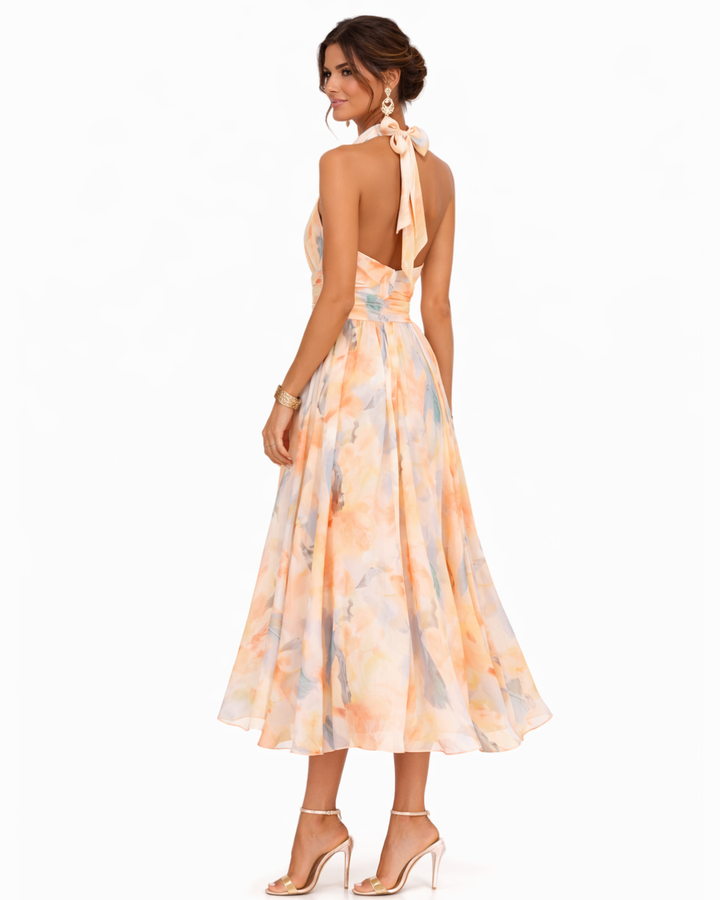 BLOEMENPATROON CHIFFONJURK VOOR VROUWEN