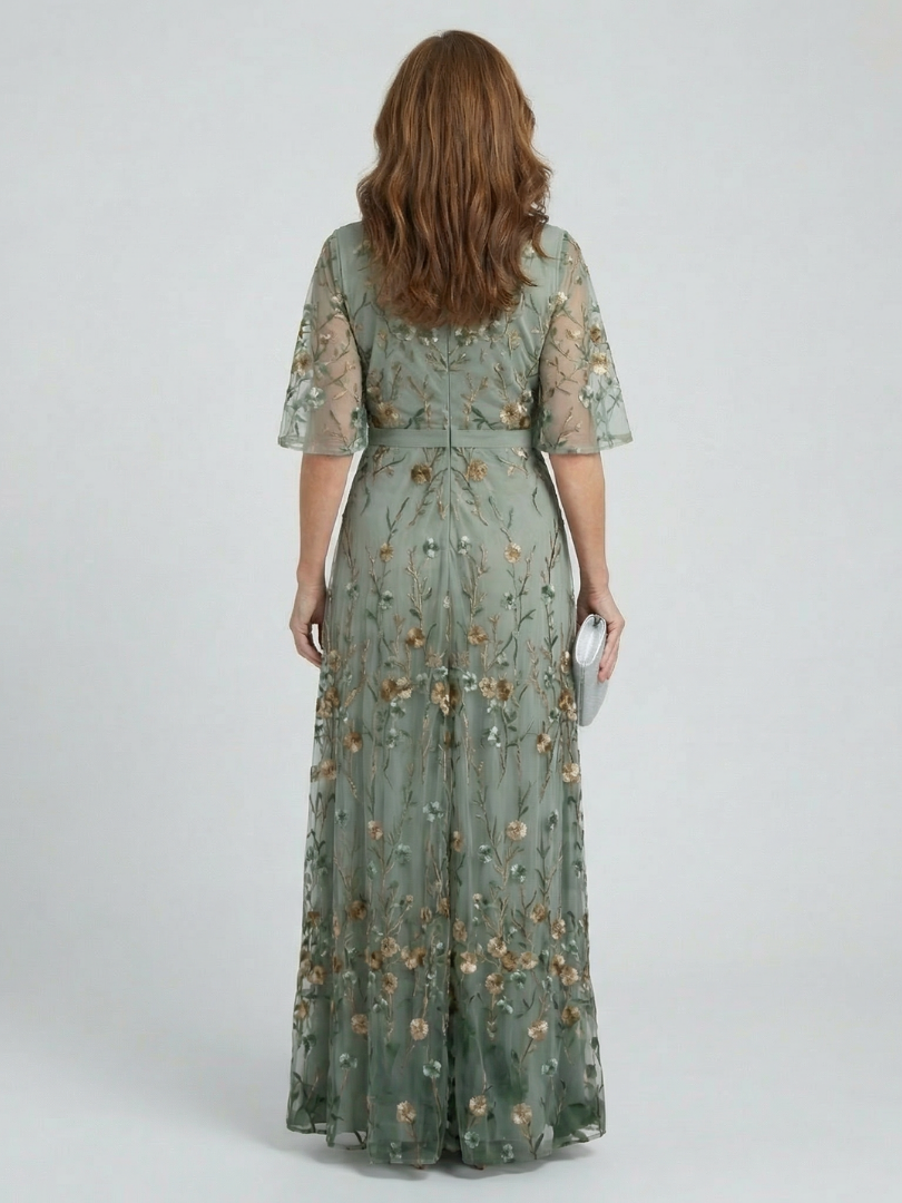 CHIQUE CHIFFON MIDIJURK VOOR VROUWEN
