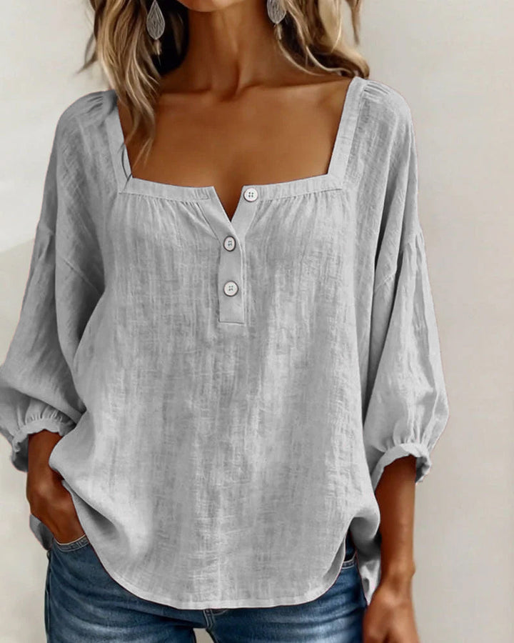 LINNEN BLOUSE VOOR VROUWEN