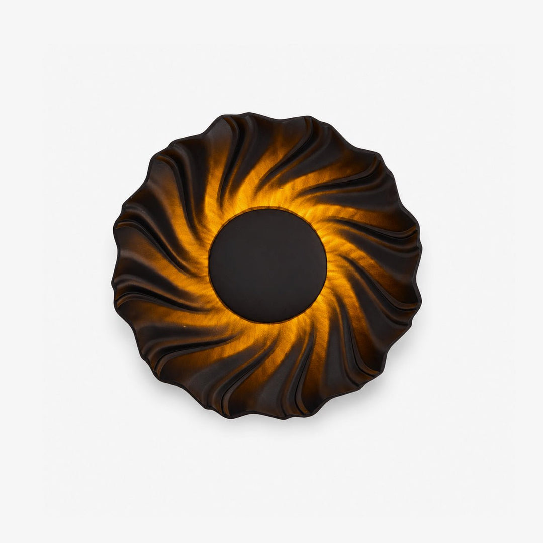Solar Spiral Wall Sconce