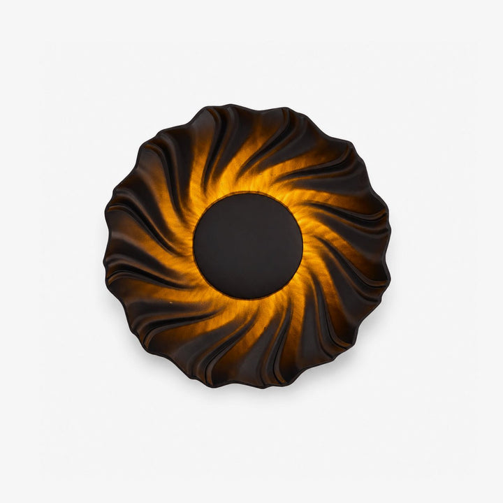 Solar Spiral Wall Sconce