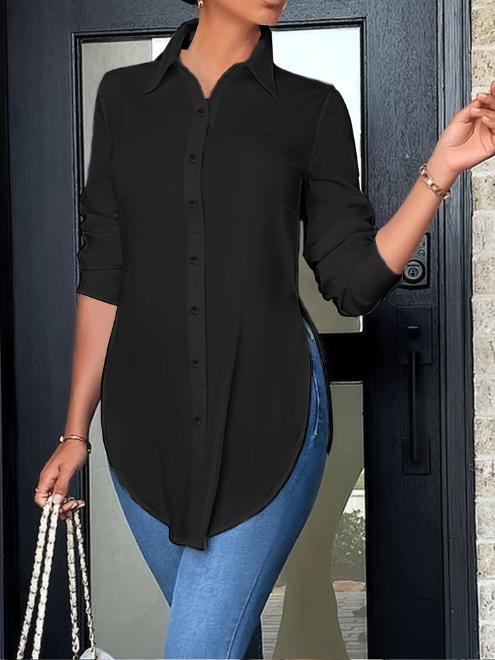 CHIQUE ELEGANT OVERHEMD MET KNOPEN VOOR VROUWEN