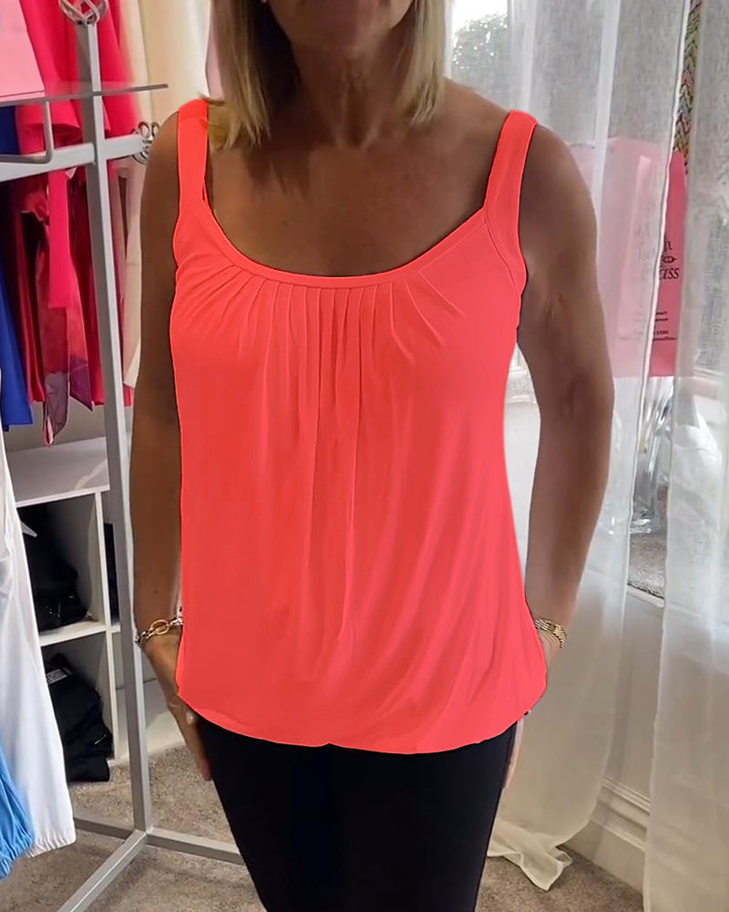 RUCHÉ TOP VOOR VROUWEN