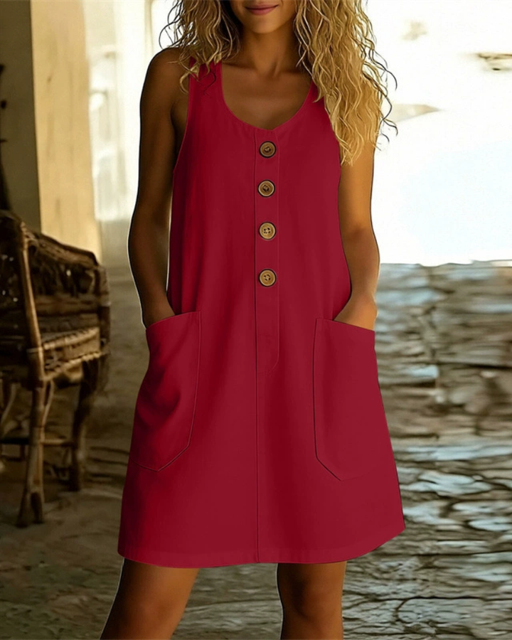 ZOMERJURK MET KNOPEN VOOR VROUWEN