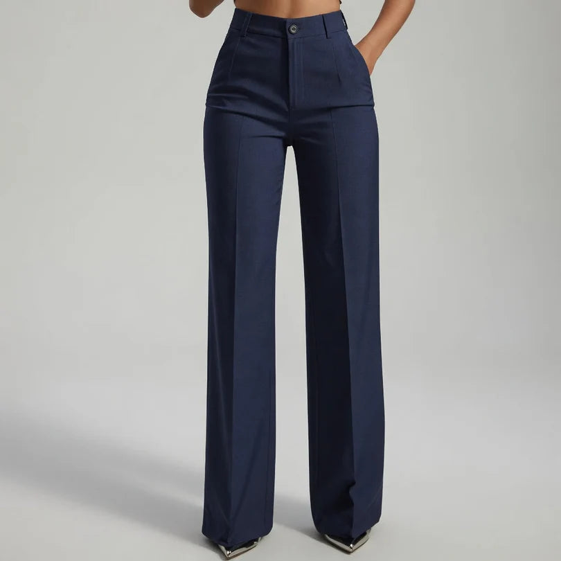 CHIQUE BROEKEN MET HOGE TAILLE VOOR VROUWEN