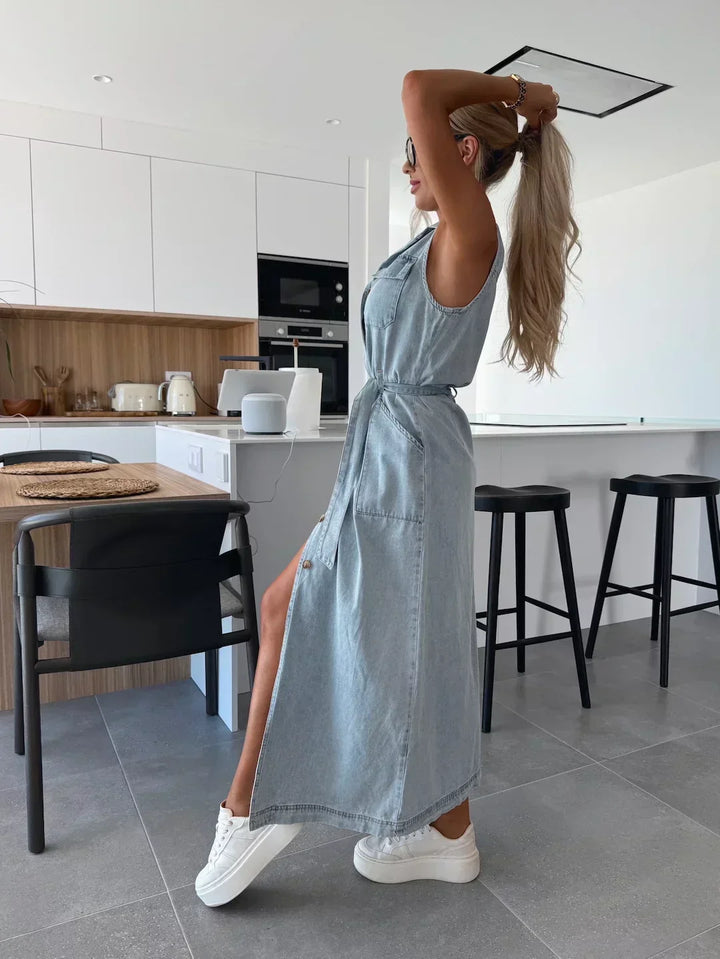 MODERNE JEANSJURK VOOR VROUWEN