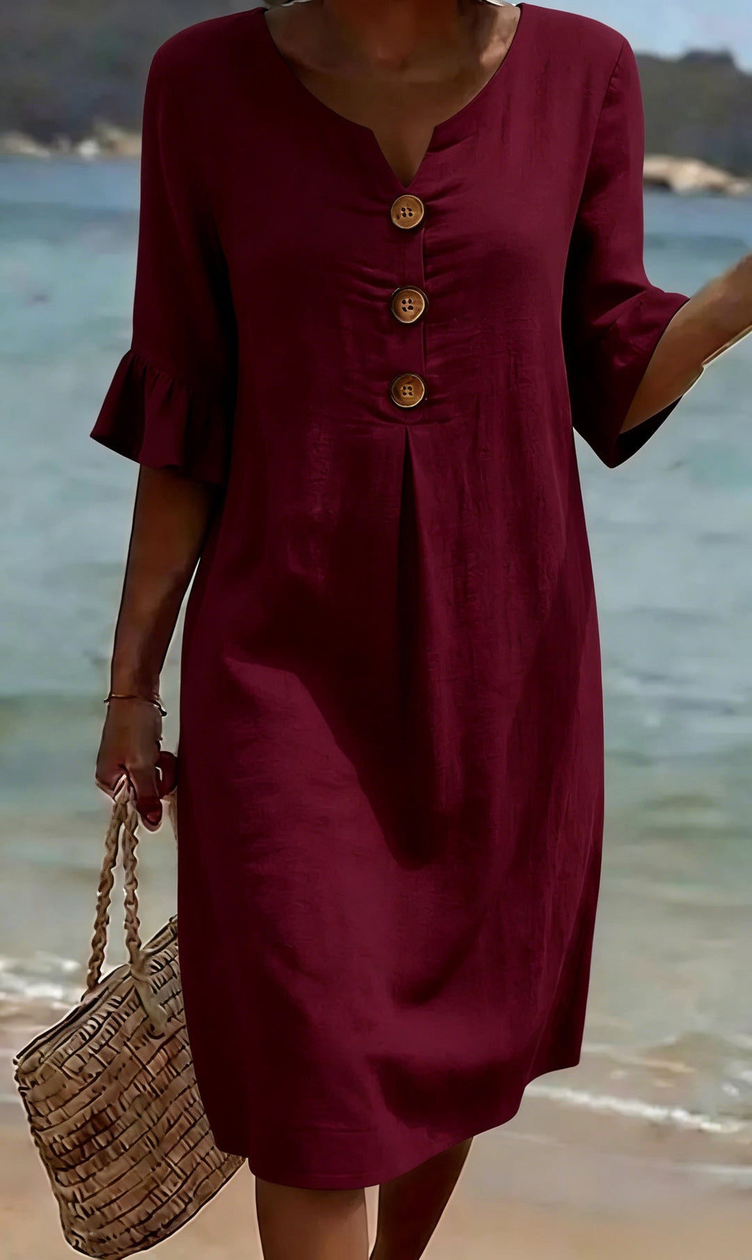 ELEGANTE LOSSE JURK VOOR VROUWEN