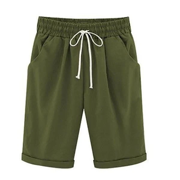 TIMELOZE KATOENEN SHORTS VOOR VROUWEN