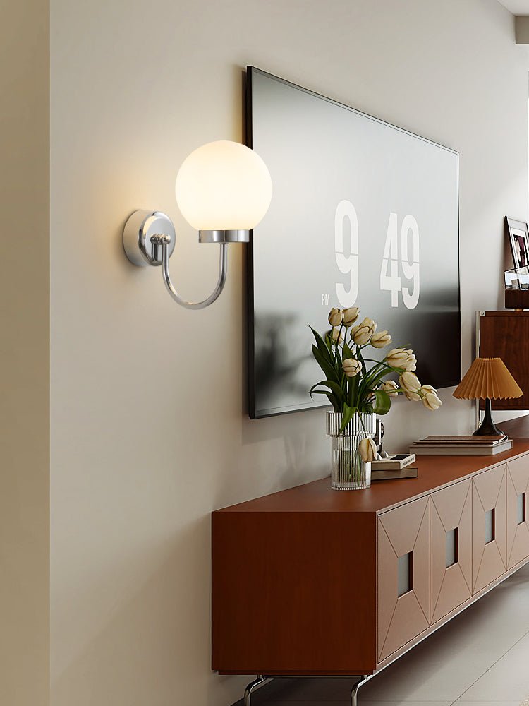 Clara Chrome Wall Sconce