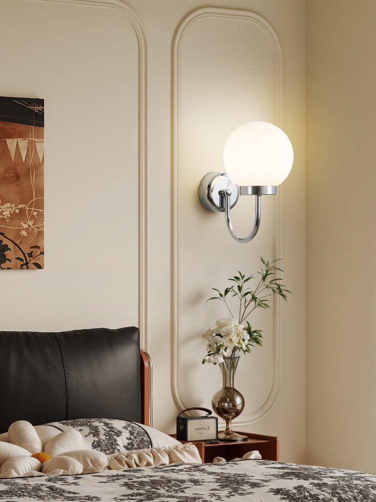 Clara Chrome Wall Sconce