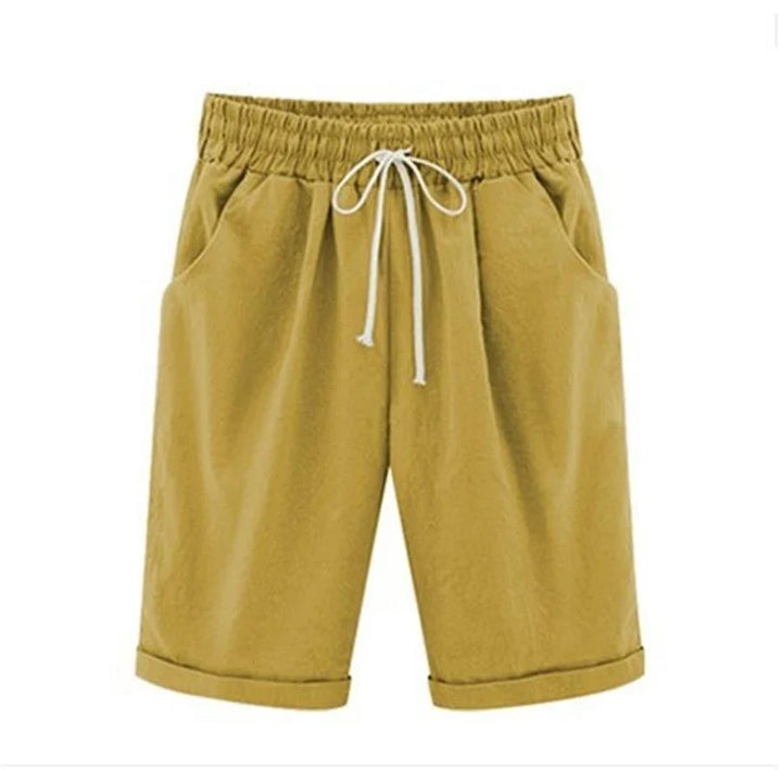 TIMELOZE KATOENEN SHORTS VOOR VROUWEN