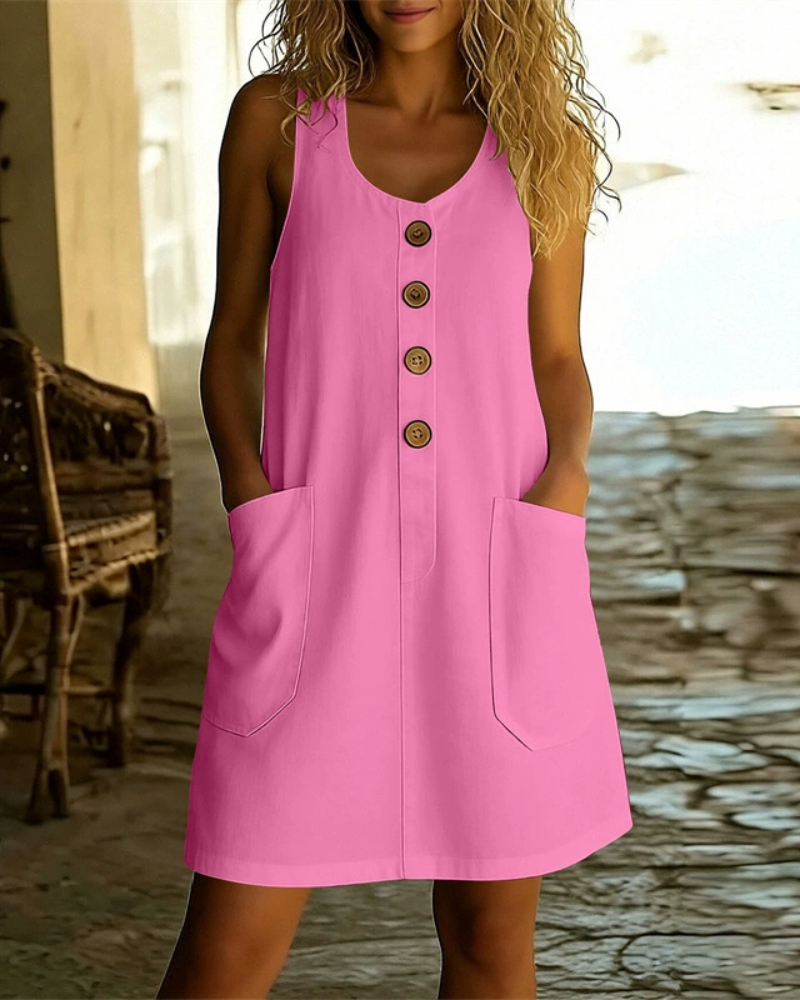 ZOMERJURK MET KNOPEN VOOR VROUWEN
