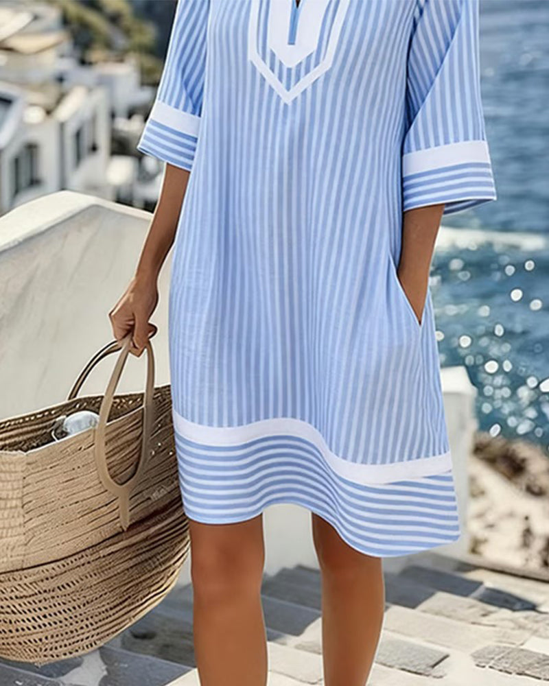 MINI RAYÉE JURK VOOR VROUWEN