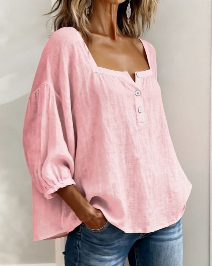 LINNEN BLOUSE VOOR VROUWEN