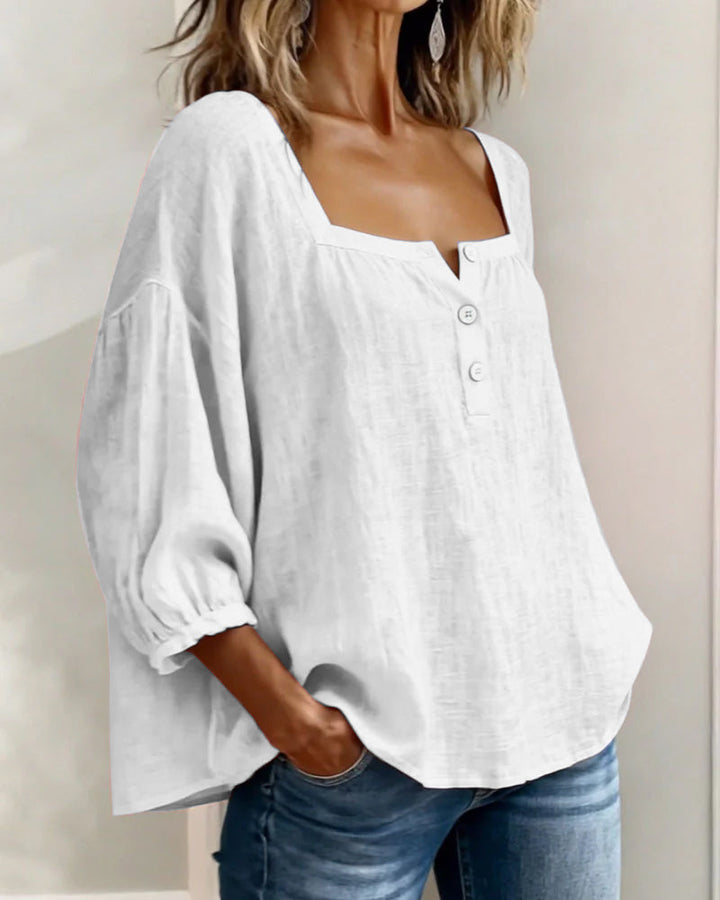 LINNEN BLOUSE VOOR VROUWEN