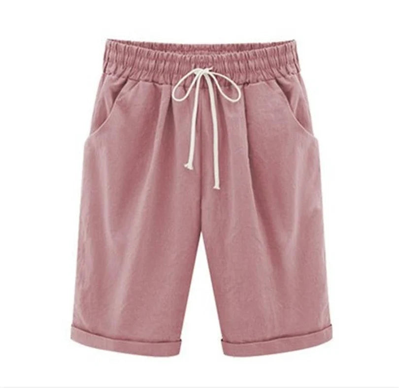 TIMELOZE KATOENEN SHORTS VOOR VROUWEN