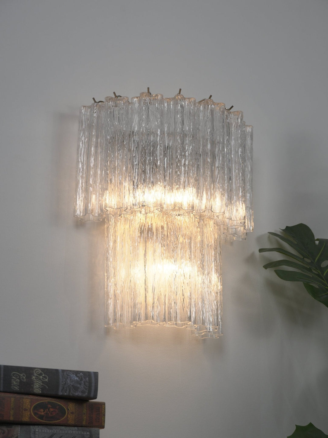 Rosalia Glass Wall Light