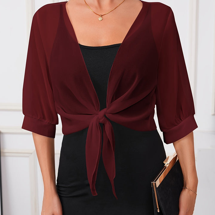 BOLERO-VEST VOOR VROUWEN
