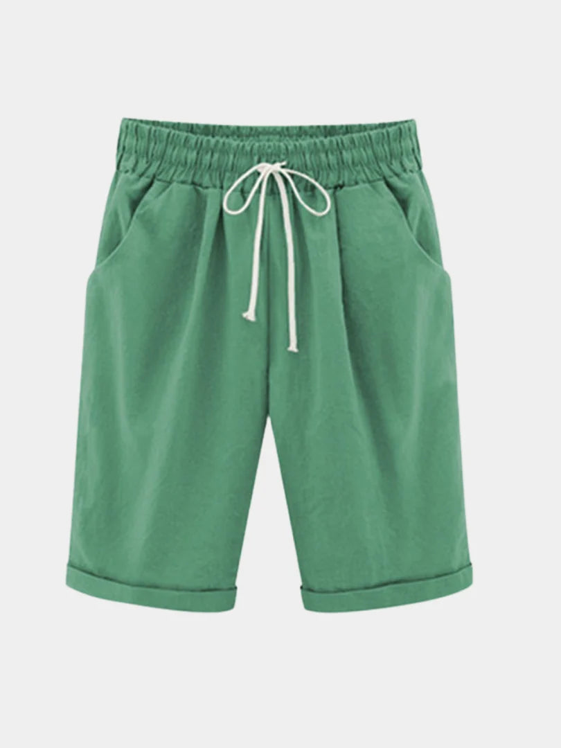 TIMELOZE KATOENEN SHORTS VOOR VROUWEN