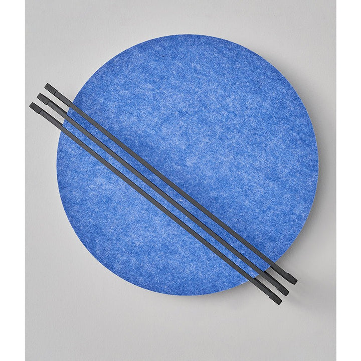 Abstract Sunrise Felt Wall Sconce