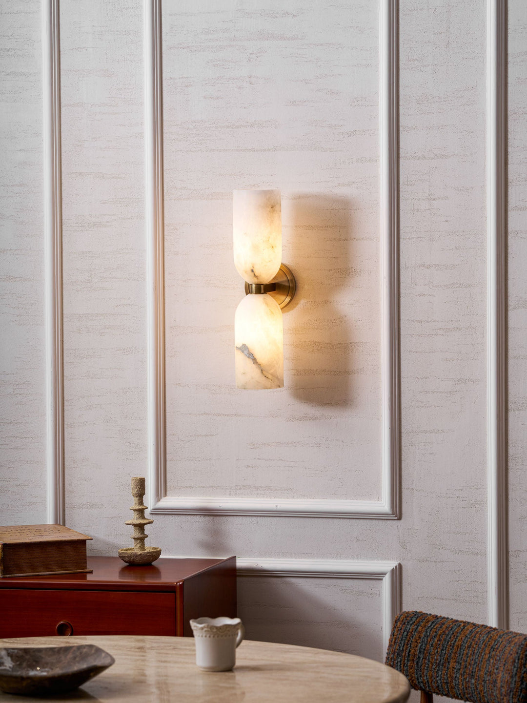 Alabaster Nexus Wall Sconce