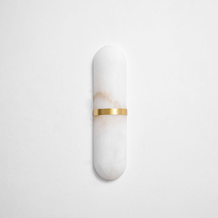 Alabaster Pill Wall Light