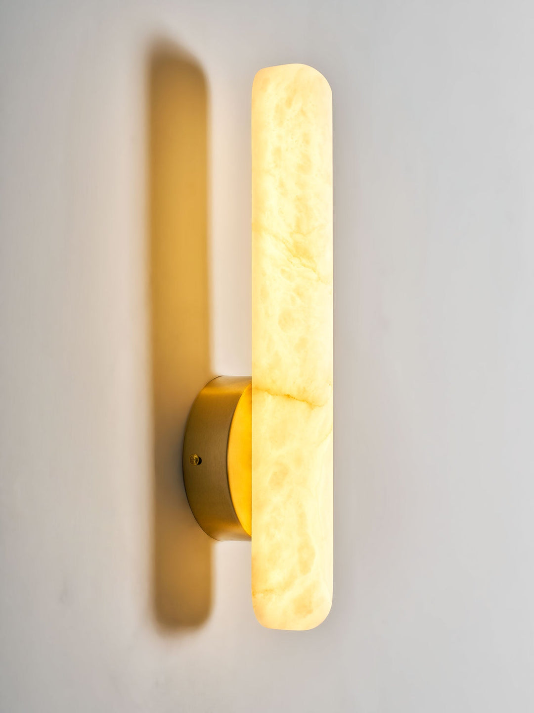 Alabaster Rod Sconce