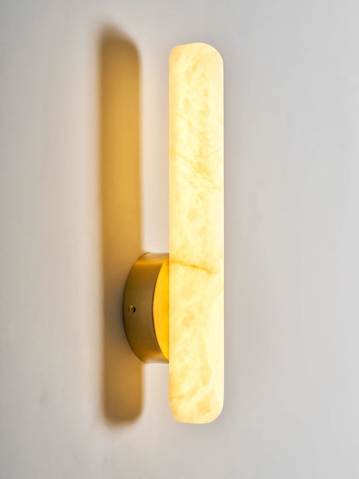 Alabaster Rod Sconce