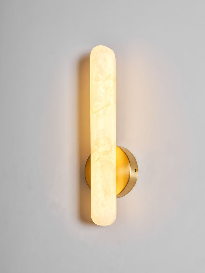 Alabaster Rod Sconce