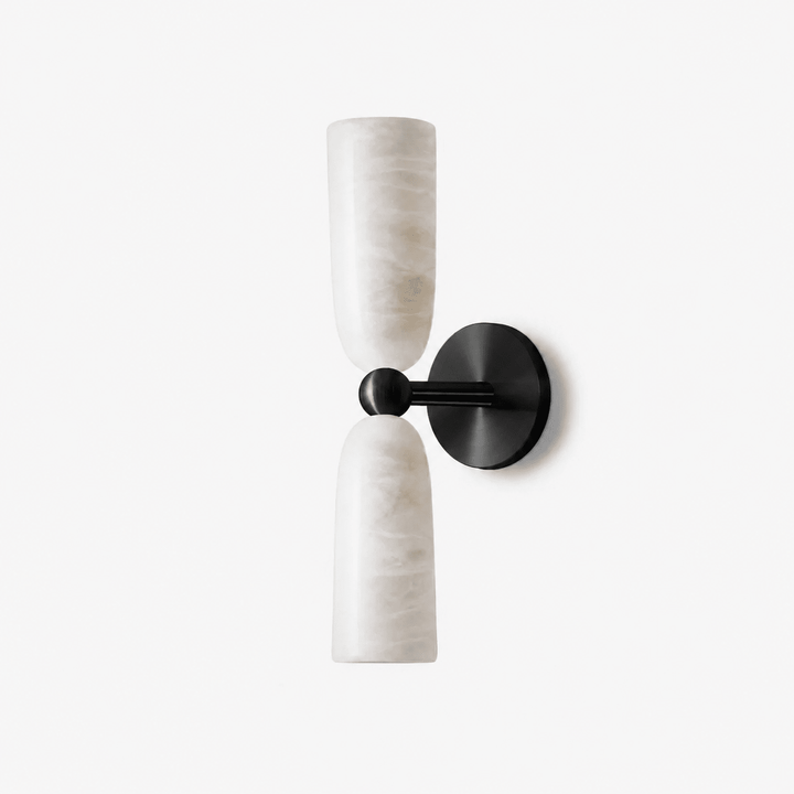 Alabaster Bell Wall Sconce