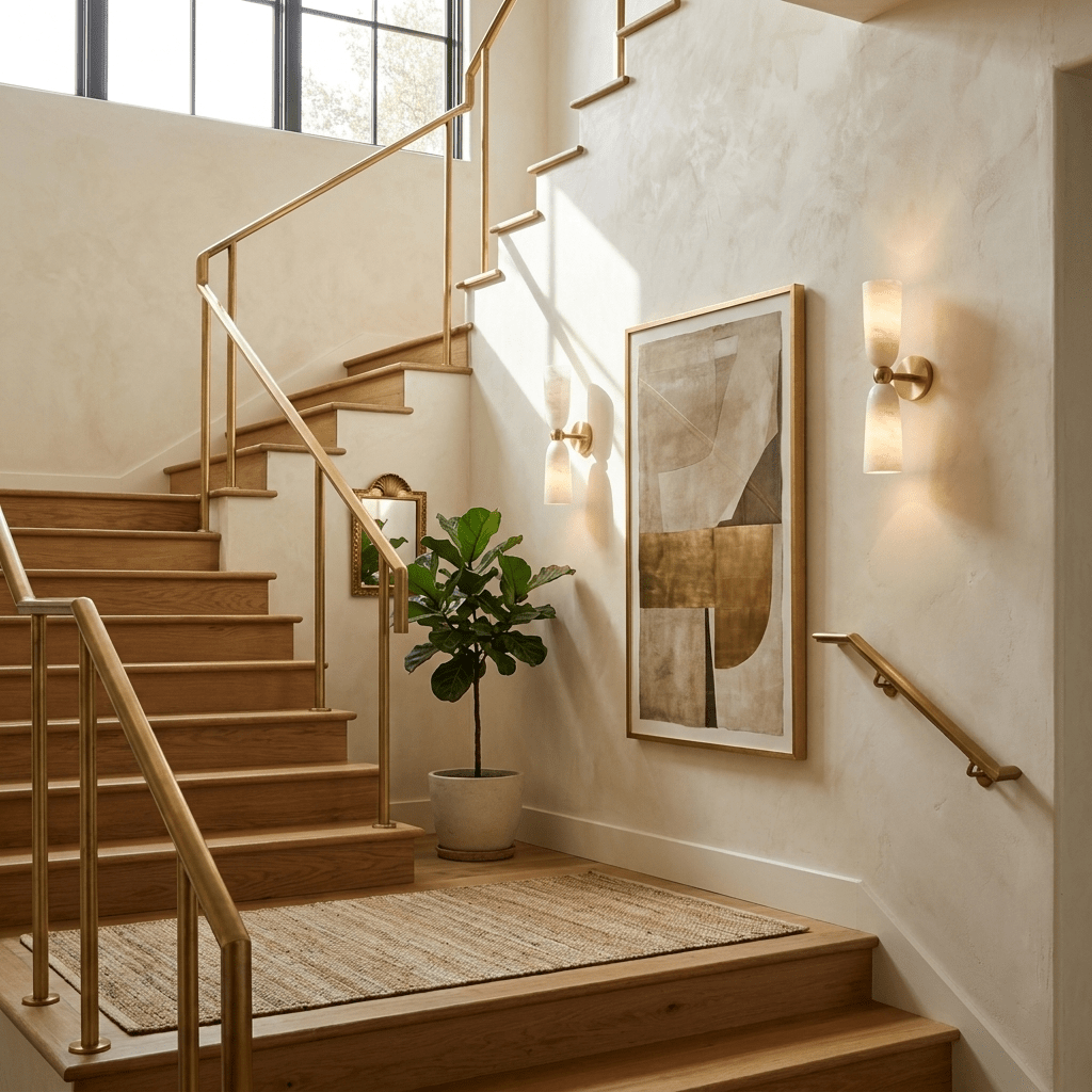 Alabaster Bell Wall Sconce