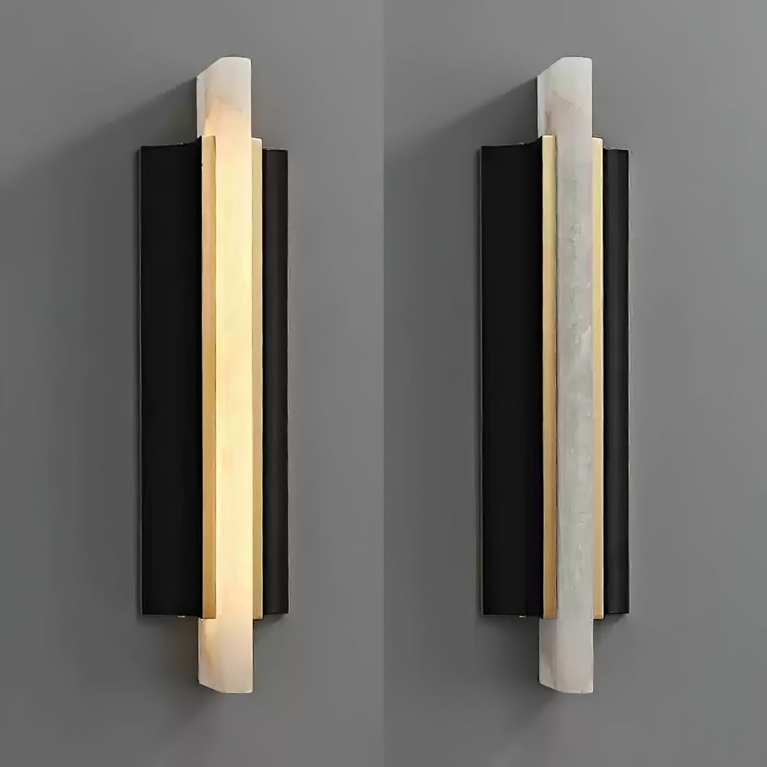 Alabaster Blade Wall Sconce