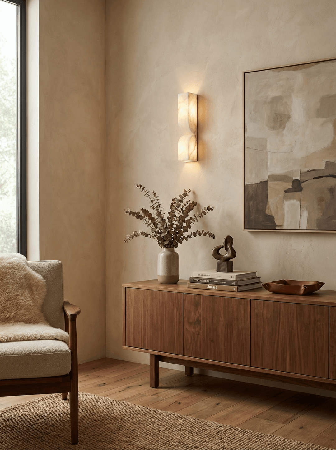 Alabaster Essence Wall Sconce