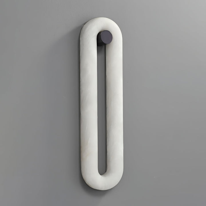 Alabaster Capsule Wall Light