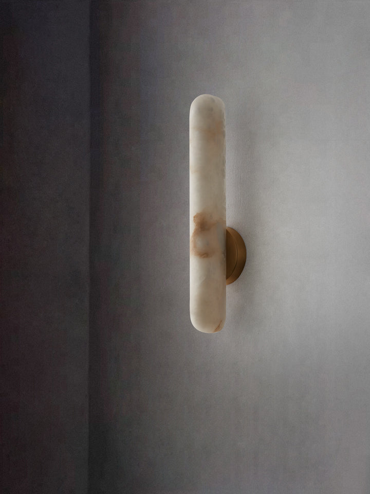 Alabaster Rod Sconce