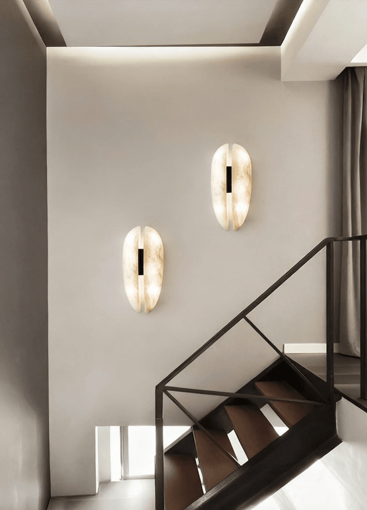 Alabaster Veil Wall Sconce